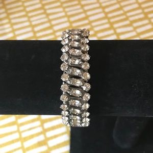 Vintage rhinestone bracelet 1950’s